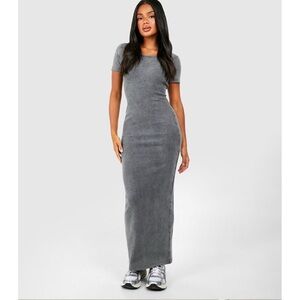 Gray Maxi Dress
